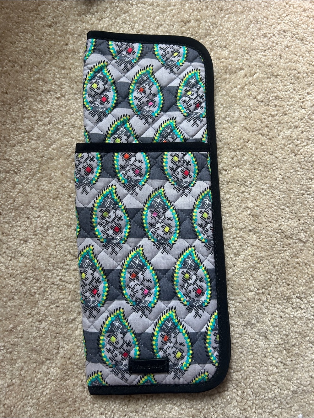 Vera Bradley curling iron cover